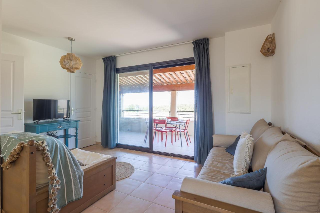 Belgodère Capra Scorsa - Appt Vue Mer Et Piscine Partagee מראה חיצוני תמונה
